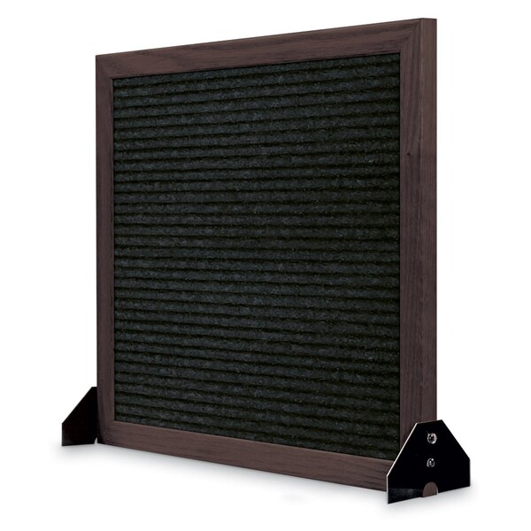 United Visual Products Indoor Enclosed Combo Board, 48"x36", Bronze Frame/Green & Buff UVCB4836BZ-GREEN-BUFF - main